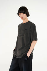 【数量限定】ODSD ピグメント ダメージ オーバーフィット Tシャツ
