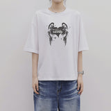 ホーリーハートエンジェルオーバーフィット半袖Tシャツ_WHITE
