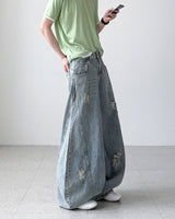 Raito Curved Balloon Denim