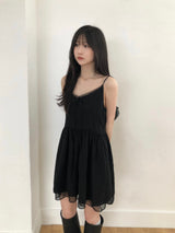 Sof Lace Mini Dress (2 colors)