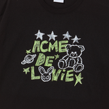 25SS UNIVERSE DRAWING SHORT SLEEVE T-SHIRT BLACK