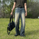 LMN Air Cool Vintage Semi-Wide Denim Pants (2 colors)