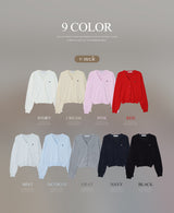 Motif Daily Knit Cardigan (9color)
