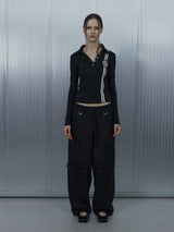 CROSS MULTI CARGO PANTS / BLACK