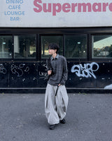 サヴィルピグメントカラー長袖Tシャツ