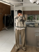 キーパーデイリーシャーリングワイドバンディングパンツ