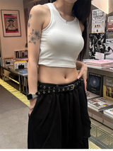 ゴルジ クロップ キャップ スリーブレス(3color)