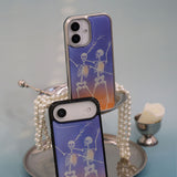 [Epoxy silver]Bone case