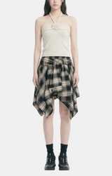 Rove Flower Halter Knit Top