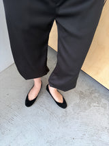 ボリュームサテンパンツ