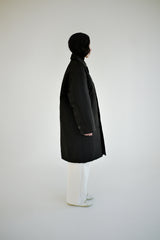 Oversized puffer coat, Dark brown