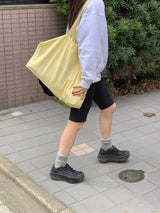 ア ポエティックスウェットシャツ、メランジュホワイト