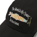 FISHING MESH BALL CAP [BLACK]