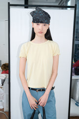 フリル パフ Tシャツ(Yellow)
