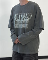 カウンティレイヤードロングスリーブTシャツ