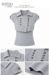 Musette Burton Layered Top