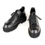 DAVID STONE WIDE FIT LEATHER DERBY SHOES 101