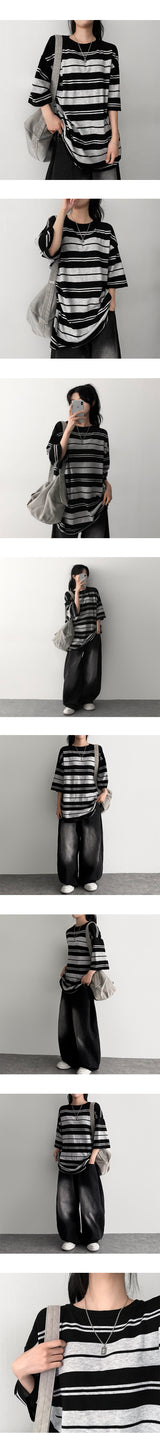 Tira boxy fit unit price short-sleeved knitwear