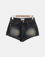 Taren Low-Waist Denim Shorts