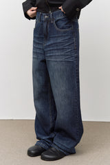 Flush Wide Washed Denim