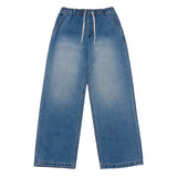 25FW FULL BANDING WASHING DENIM PANTS BLUE
