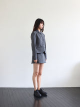 CLASSIC ROUND JACKET (GREY)