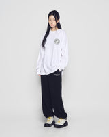 25FW ウォーキングACベア長袖Tシャツ ホワイト