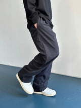 ツイルベーシックゴールデンワイドパンツ 7C