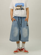WN Side Snap Bermuda Banding Pants