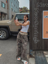 ダブルニビンテージミリタリーワイドパンツ