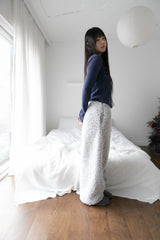 hairy stopper banding pants(2colors)