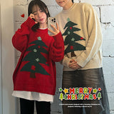 Christmas look tree knitwear