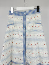 CARROT BUTTON FULL SKIRT (2C)