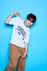 オクトパスフットボールTシャツ（ブラック）