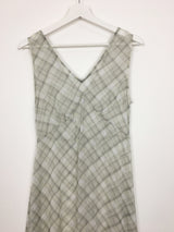 Sheer Check Long One Piece (1color)
