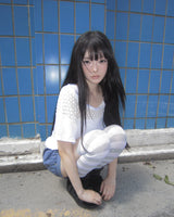 Opyu Lace Short-Sleeve T-Shirt