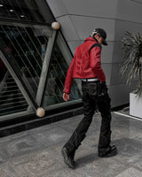 CARGO FLARE PANTS UPSIDE DOWN