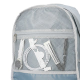 CARABINER MESH BACKPACK / LIGHT BLUE