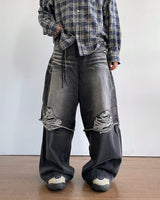 Alt Layered Denim Pants