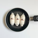 Sausage Bichon Keyring