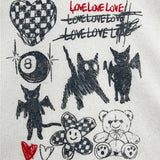 Drawing Printed Knit 2C