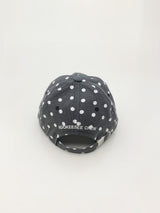 ビンテージウォッシングドットボールキャップ (Pigment Black)