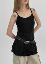 [MADE] Perotti Frill Layered Sleeveless