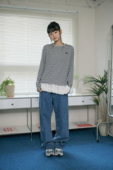 26SS★ パピーストライプ長袖Tシャツ