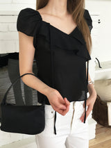 Petal drift blouse