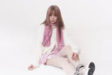 ミニリボンマフラー (pink)