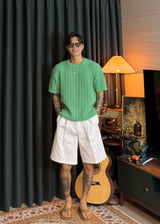 Men's Boucle Round Knit 9COLOR