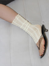 LACE LEG WARMER