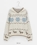 Pinkit Nordic Hood Knit