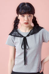 ハミングラウンドTシャツ[Gray]
